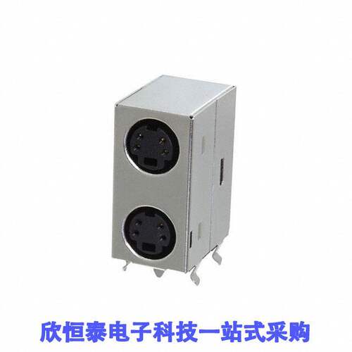 MDJD-004-FS连接器 《 CONN JA【 FMAL MINI DIN 4PS SLDR    》