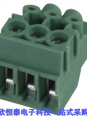 1984329连接器 《 TERM BLO【 PLUG 3POS 90DEG 3.5MM    》