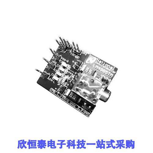 LM4985TMEVAL开发板 《 BOARD EVALUATION LM4985TM    》