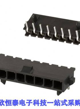 2-1445098-8连接器 《 CONN HEADER R/A 8POS 3MM    》