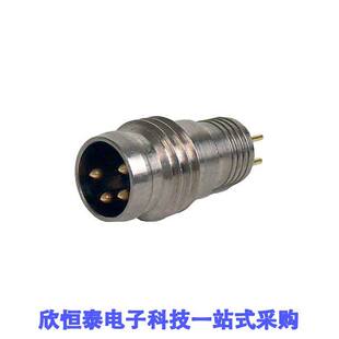 MALE RCPT 3POS GOLD 613PCCM连接器 SOLDER CONN