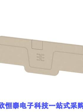 1521530000连接器 《 CONN TERM BLK END PLATE BEIGE    》