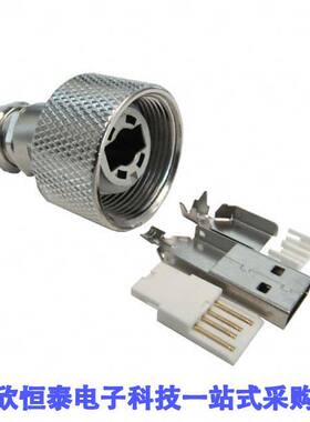 17-200331连接器 《 CONN PLUG USB2.0 TYPEA 4POS SLD    》