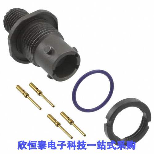 MKJ3B7W6-4PN连接器 《 CONN RCPT MALE 4POS GOLD CRIMP    》