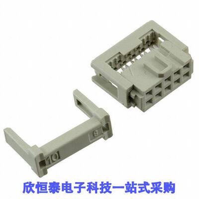 09185106814连接器 《 CONN RCPT 10POS IDC 26-28AWG    》