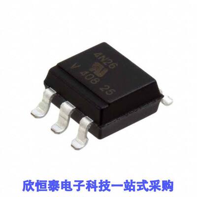 4N26-X009T隔离器 《 OPTOISO 5KV TRANS W/BASE 6SMD    》