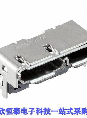 GSB443T33HR连接器 《 CONN RCPT USB3.1 MICRO B SMD R/A    》