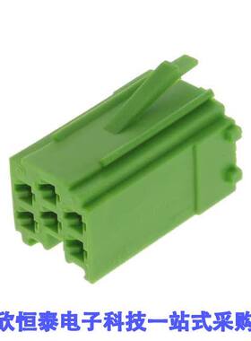 493486-1连接器 《 CONN RCPT HSG 6POS 3.75MM    》