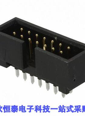 0702461404连接器 《 CONN HEADER VERT 14POS 2.54MM    》