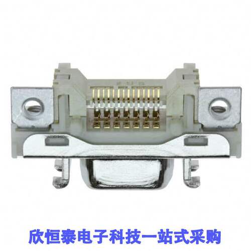 10214-1210PE连接器 《 CONN RCPT 14POS R/A SOLDER    》