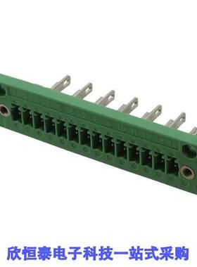 1829455连接器 《 TERM BLK HEADER 14POS GREEN    》