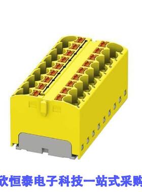 3273840连接器 《 DISTRIBUTION BLO【 YELLOW    》