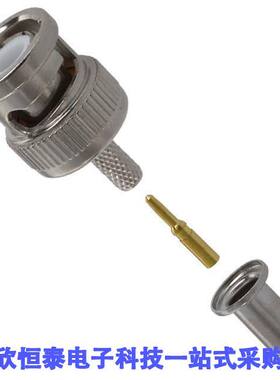 CPMC8818连接器 《 CONN BNC PLUG STR 50 OHM CRIMP    》