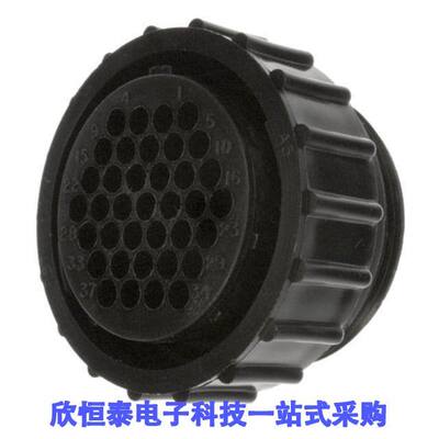 206150-1连接器 《 CONN PLG HSG FMALE 37POS INLINE    》