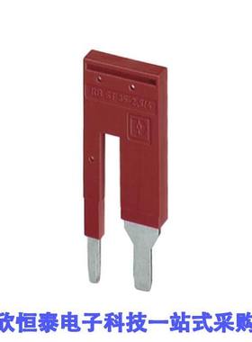 3030899连接器 《 JUMPER TERM BLK 2POS FLAT PIN    》