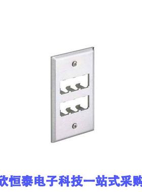 CFP6SY连接器 《 FACEPLATE, 6 PORT, SINGLE GANG,    》