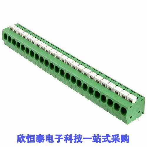 2-1986711-3连接器 《 TERM BLK 23P SIDE ENTRY 5MM PCB    》