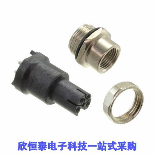 21033962531连接器 《 M12 L-CODE 4+PE PIN FEMALE PCB M    》