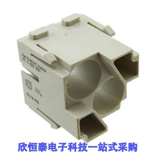 09140023001连接器 《 HAN-QUINTAX MODULE, MALE    》