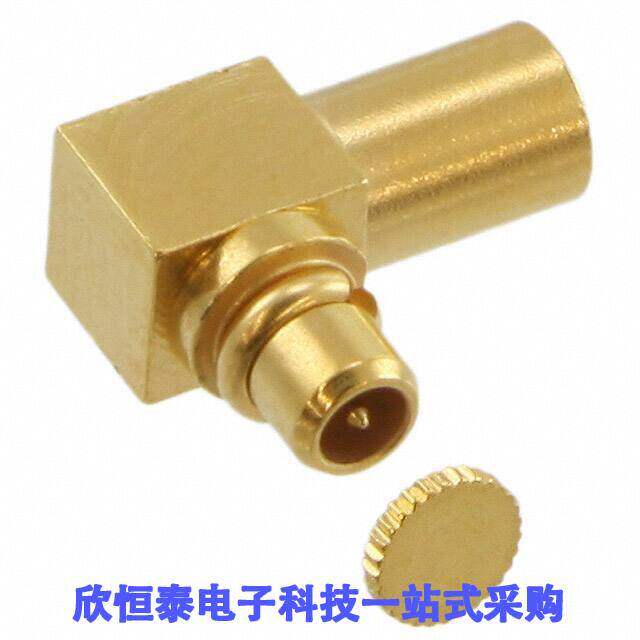 908-43400连接器 《 CONN MMCX PLUG R/A 50 OHM SOLDER    》