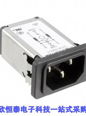 5110.0443.3连接器 《 PWR ENT RCPT IEC320-C14 PANEL QC    》