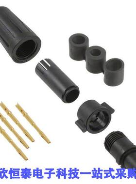 EN2C4F22DCW连接器 《 CONN PLUG FMALE 4POS GOLD    》