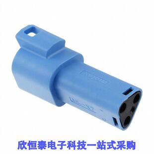 CONN BLUE RCPT 3POS HSG 0934442104连接器
