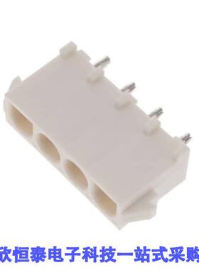 1969807-1连接器 《 CONN HEADER VERT 4POS 6.35MM    》