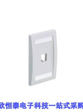 CFPE1EIY连接器 《 FACEPLATE, 1 PORT, SINGLE GANG,    》