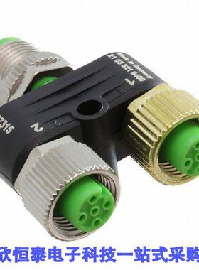 21033219400连接器 《 M12 A-CODE 5PIN T-COUPLER PROFIB    》
