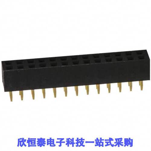NPPN132AFCN-RC连接器 《 CONN HDR 26POS 0.079 GOLD PCB    》