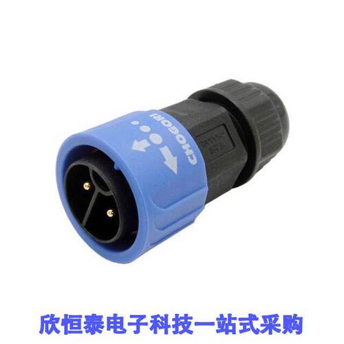 24002131-02连接器 《 LARGE SERIES 2PIN MALE PLUG WITH    》