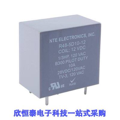 R48-5D10-12继电器 《 RELAY-10AMP-DC 12V    》