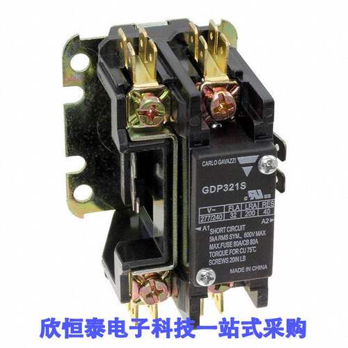 GDP321SS24V继电器 《 1P+S DPC SCRW TERM 32A 24VAC    》