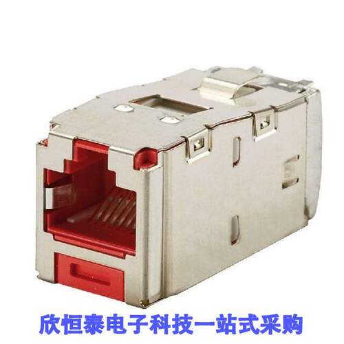 CJS688TGRDY连接器 《 MINI-COM MODULE, CAT 6, SHIELDED    》