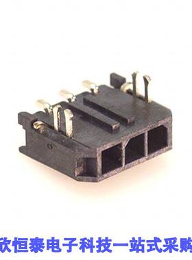 0436500309连接器 《 CONN HEADER SMD R/A 3POS 3MM    》