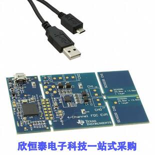 FDC2114EVM开发板 《 EVAL MOD TWO CAP SENSORS    》