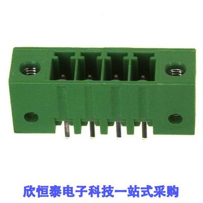 284516-4连接器 《 TERM BLO【 HDR 4POS VERT 3.5MM    》