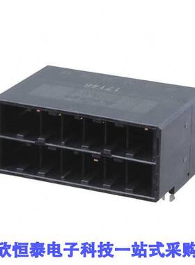1-2299005-1连接器 《 CONN HEADER R/A 12POS 5.08MM    》