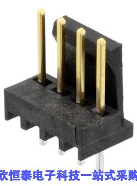 3-647116-4连接器 《 CONN HEADER VERT 4POS 2.54MM    》