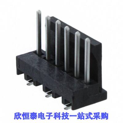 3-647166-6连接器 《 CONN HEADER SMD 6POS 2.54MM    》