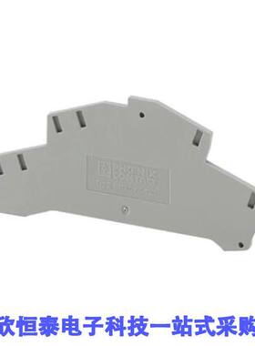 3210608连接器 《 CONN TERM BLK END PLATE GRAY    》