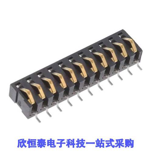SIB-111-02-F-S-LC连接器 《 CONN SPRING MOD 11POS SMD    》