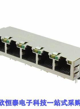 5-6610138-1连接器 《 CONN MAGJA【 5PORT 100 BASE-T    》