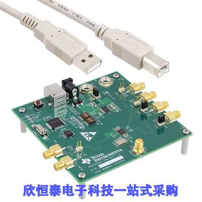 CDCE62002EVM开发板 《 EVAL MODULE FOR CDCE62002    》