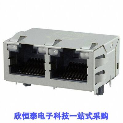 5-2301996-7连接器 《 CONN JA【 2PORT 1000 BASE-T PCB    》