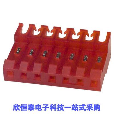 3-640601-7连接器 《 CONN RCPT 7POS IDC 22AWG TIN    》