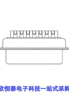 1727040168连接器 《 CONN D-SUB RCPT 15P SLDR CUP    》