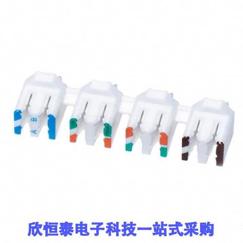 SS-51000-004连接器 《 CONN PUNCHDOWN BLO【 COLOR CODED    》