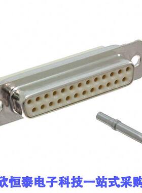 DBMA25SA197连接器 《 CONN D-SUB RCPT 25POS PNL MNT    》